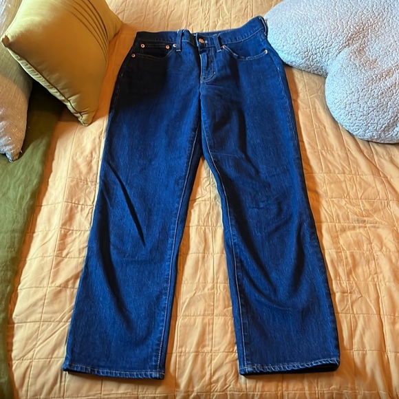J. Crew Classic Straight dark wash denim jeans - Picture 4 of 5
